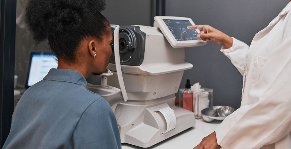 OCT Scans and Digital Retinal Imaging
